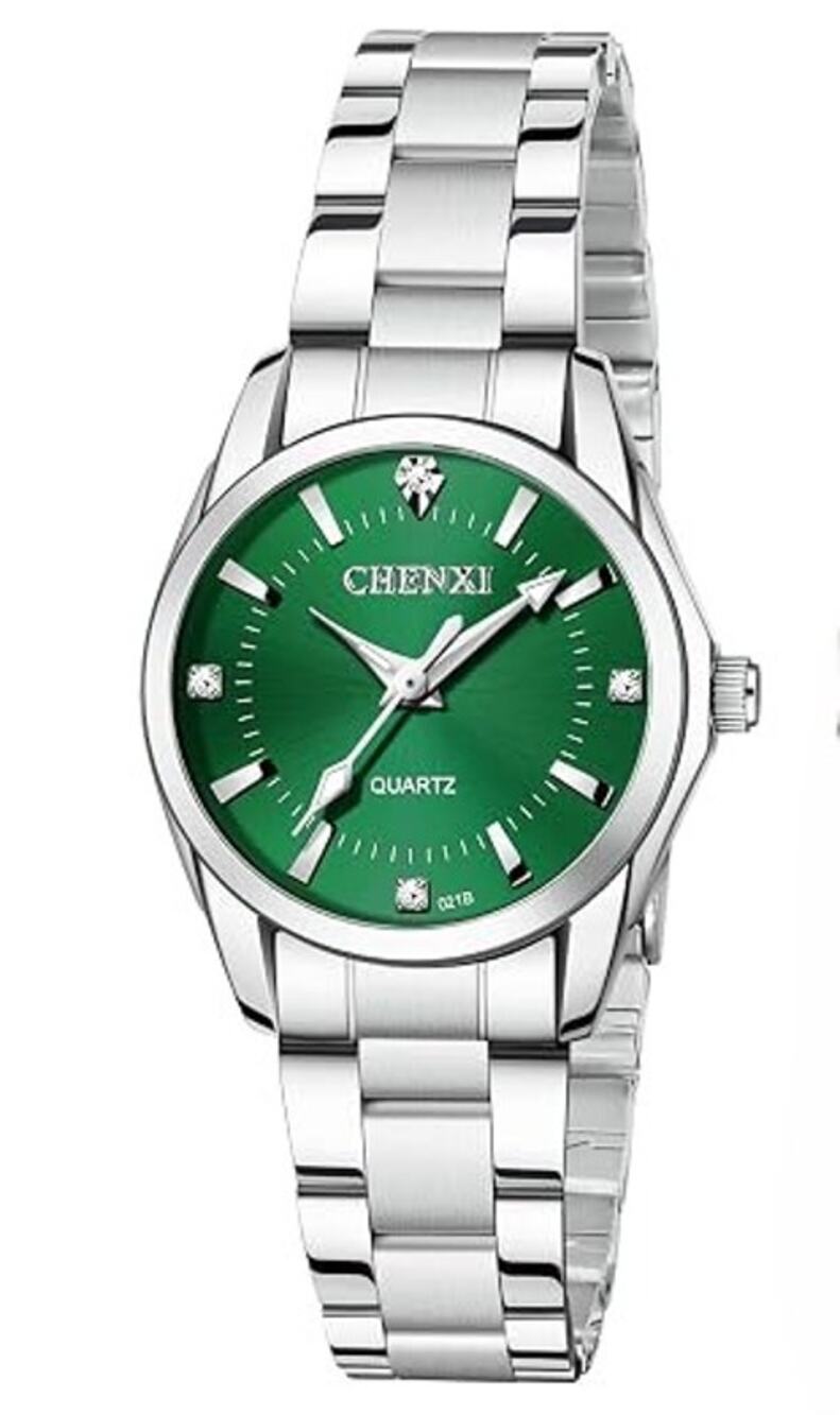 Women's Stainless Still Quartz Luxury Dial Watch